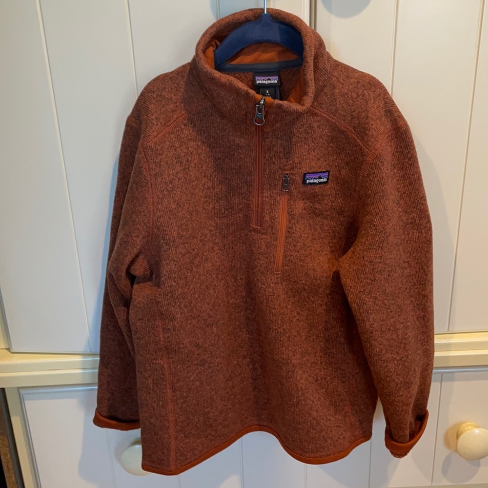 Patagonia Better Sweater Boys half zip